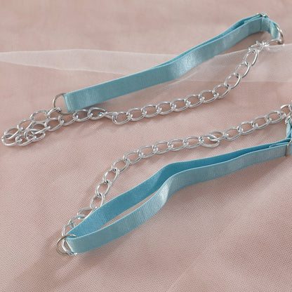 Underwear Suit Water Soluble Lace Chain Gather Suit